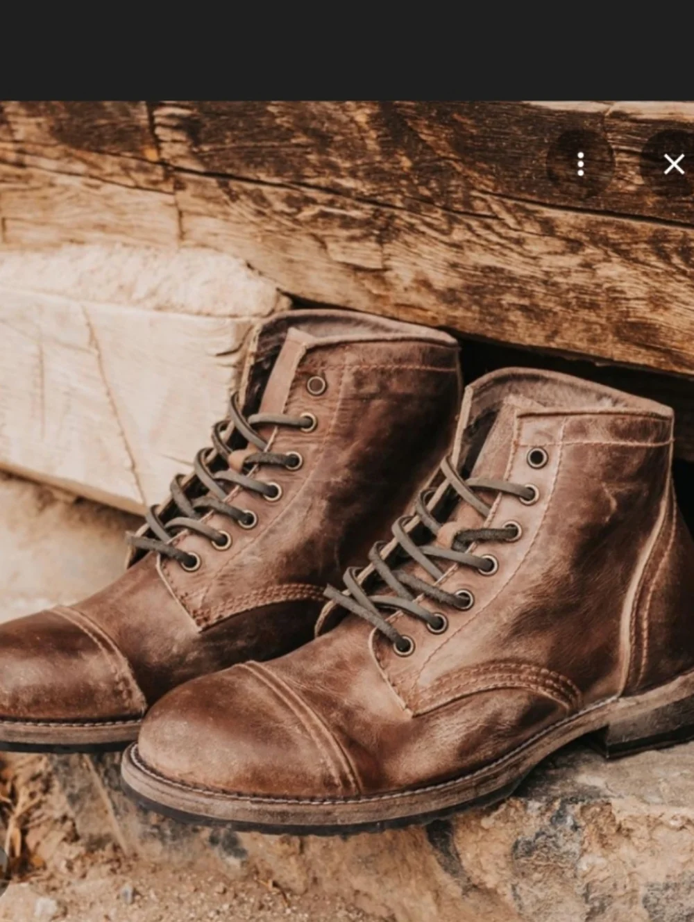 Freebird Leavenworth Distressed Leather Boots
